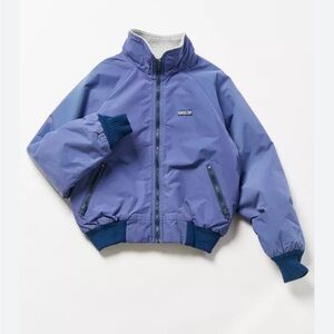 Patagonia Vintage Blue Youth Bomber Jacket 9/10